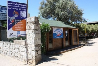 Le centre de plongee de Porto Vecchio